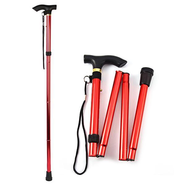 Premium Adjustable Folding Aluminum Walking Cane – Lightweight, Anti-Slip & Travel-Friendly