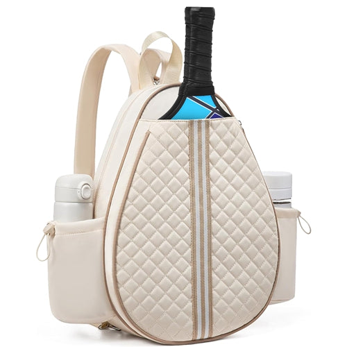 Pickleball Sling Bag for Men & Women – Waterproof Tennis & Badminton Backpack with Wet Pocket, Hidden Fence Hook – Machine Washable