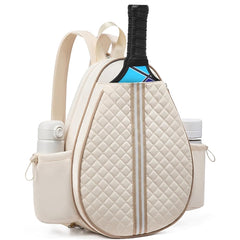 Pickleball Sling Bag for Men & Women – Waterproof Tennis & Badminton Backpack with Wet Pocket, Hidden Fence Hook – Machine Washable