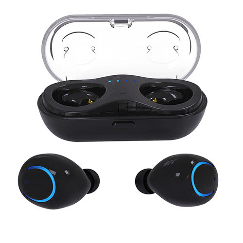 KOCASO Wireless TWS Stereo Earbuds – Bluetooth True Wireless Headphones with HD Sound & Charging Case