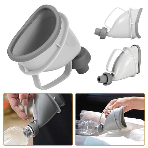Unisex Portable Pee Funnel – Emergency Urinal Device for Men & Women, Ideal for Car, Camping, Travel & Outdoor Use