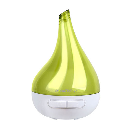 Drop-Shaped Ultrasonic Cool Mist Humidifier & Essential Oil Diffuser with LED Light – For Home, Office, Spa & Yoga