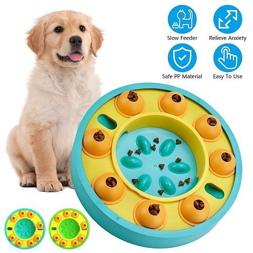 Interactive Dog Puzzle Feeder – Slow Feeding Treat Toy for Mental Stimulation & IQ Training