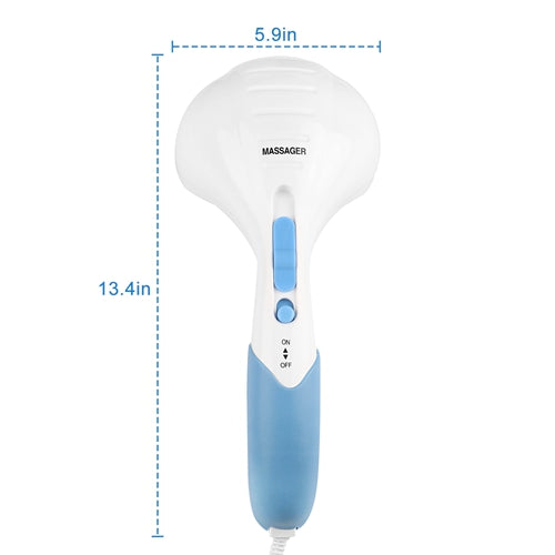 Electric Handheld Percussion Massager – Double Head Vibrating Full Body Relaxation