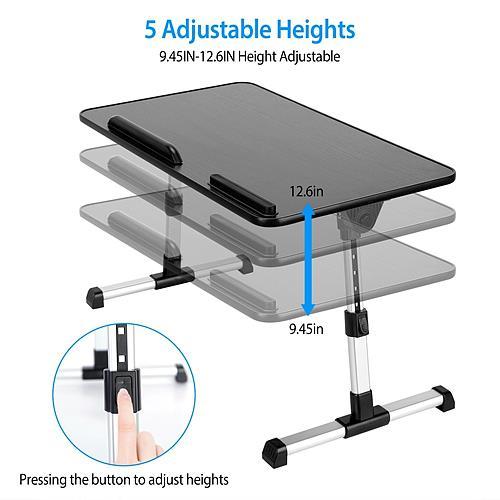 Adjustable Foldable Laptop Stand – Perfect for Bed, Sofa & Floor