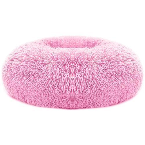 Pet Dog Bed – Soft Warm Fleece Puppy & Cat Bed, Cozy Nest Sofa Cushion for S/M Dogs