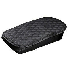 Car Armrest Pad Cover PU Leather Auto Center Console Seat Box Cover Protector Car Accessories Armrest Cushion Pad Fit For Vehicle SUV Truck Car