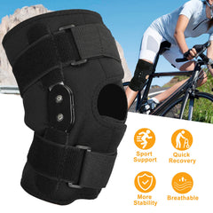iMountek Sport Knee Brace – Adjustable Open Patella Knee Support with Dual Aluminum Hinges for Pain Relief & Injury Recovery