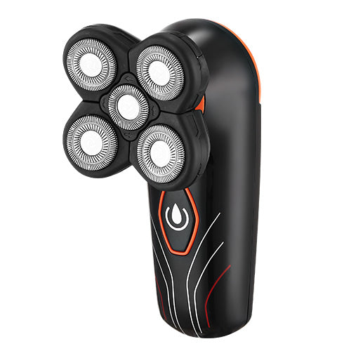 iMountek 4D Electric Shaver for Men – 5 Floating Head Rotary Razor, IPX7 Waterproof Wet & Dry, Rechargeable Beard Trimmer