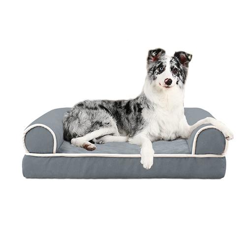 Deluxe XL Dog Sofa Bed – Washable Orthopedic Pet Couch with Removable Cover for Medium & Large Dogs