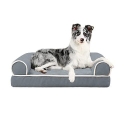 Deluxe XL Dog Sofa Bed – Washable Orthopedic Pet Couch with Removable Cover for Medium & Large Dogs