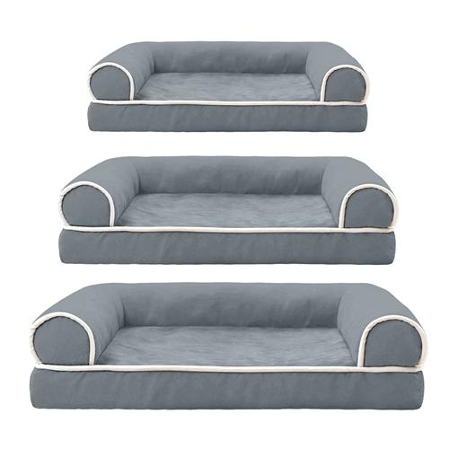 Deluxe XL Dog Sofa Bed – Washable Orthopedic Pet Couch with Removable Cover for Medium & Large Dogs