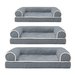 Deluxe XL Dog Sofa Bed – Washable Orthopedic Pet Couch with Removable Cover for Medium & Large Dogs