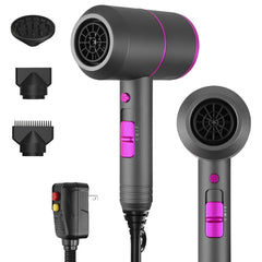 StylePro 1800 – Compact Hair Dryer with Cool/Warm/Hot Air & Diffuser Set