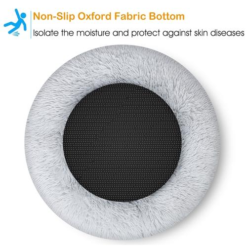 Pet Dog Bed – Soft Warm Fleece Puppy & Cat Bed, Cozy Nest Sofa Cushion for S/M Dogs