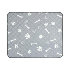 2-Pack Reusable Waterproof Pet Pee Pads – Washable, Non-Slip, Absorbent Training Mats for Puppies, Dogs, Cats & Crates (Size M)