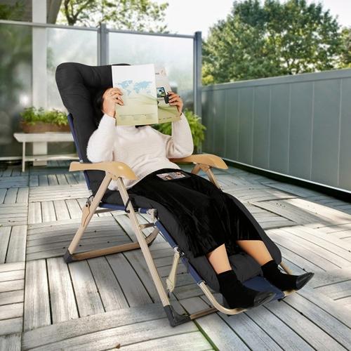 Chaise Lounge Cushion 71"x22" – Universal Replacement Pad for Rocking Chairs, Recliners & Deck Seating