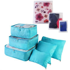 9Pcs Clothes Storage Bags – Water-Resistant Travel Luggage Organizer, Clothing Packing Cubes for Blouse, Hosiery, Stockings & Underwear