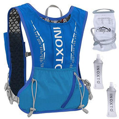 Sport Hydration Vest Running Backpack with 15oz-50oz Water Bladder, Adjustable Straps, and Storage Bag for Trail Running, Marathon, Race, and Hiking