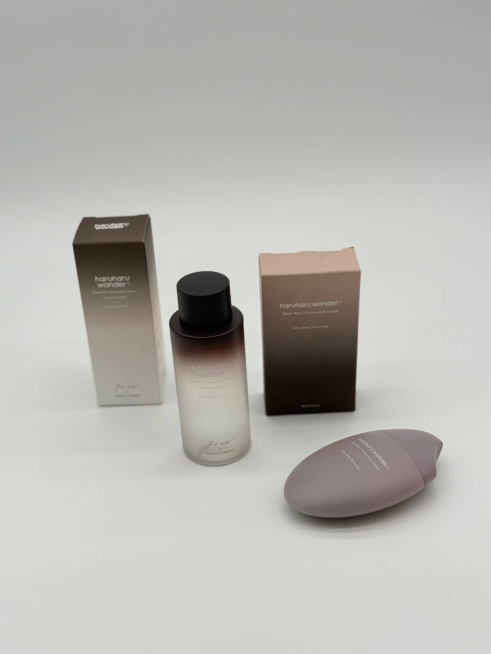 Haruharu Skincare Set – Hydrating Toner & Nourishing Cream
